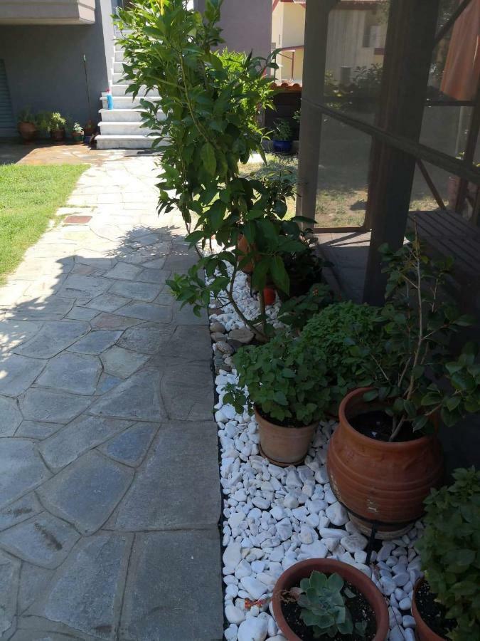 Menta Apartment Nea Iraklitsa Bagian luar foto